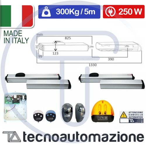 Kit cancello battente pla - battente,