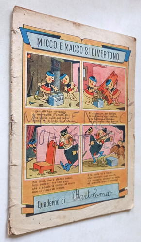 Quaderno epoca fumetti - a,