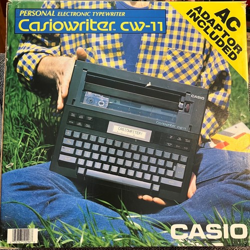 Casio casiowriter 11 - casio, cw-11