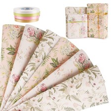 6 fogli di carta da regalo con