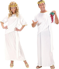 - Costume Toga, Bianco, Dea /