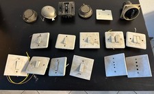 Stock N301 ANNI 50/60 Vintage incasso scatola tonda 17 Prese Interruttori Vimar