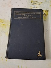 INGEGNERIA FONDAMENTI DI MECCANICA ATOMICA PERSICO ZANICHELLI FISICA 1936 O