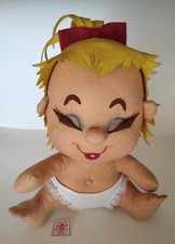 COLLEZIONE LENCI MANUFATTI VINTAGE PUPAZZO PRIMI ANNI '60 -  MOLTO RARO