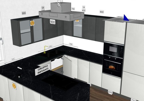Cucina lube completa nuova - cucina,