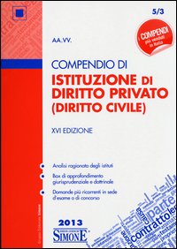 Compendio istituzioni di - di,