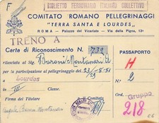 T55) BIGLIETTO FERROVIARIO