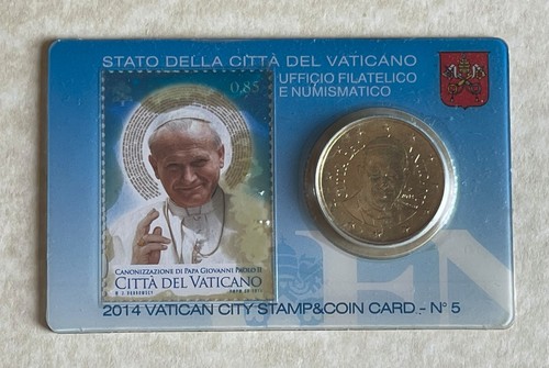 Vaticano stamp coin card - stamp&coin, 50