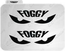 2 Adesivi Stickers Moto FOGGY carl fogarty Ducati 851 888 916 748 996 998 BIG