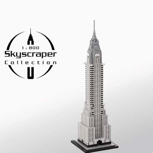 Chrysler building scala 800 - scala, 1:800