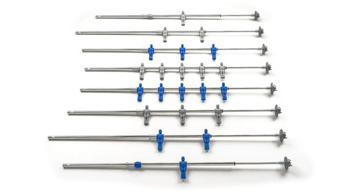 Stecche set aste - 8, rientranti