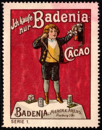 Francobollo poster vintage