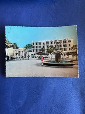 CARTOLINA ISCHIA - LACCO AMENO -ALGERGO DELLA REGINA E MONUMENTO AI CADUTI- 1960