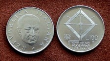  REPUBBLICA ITALIANA 100 Lire