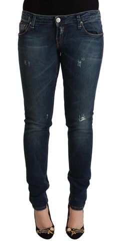 Acht jeans cotone - acht, blu