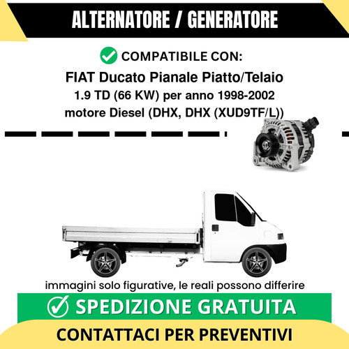 Alternatore fiat ducato - alternatore,