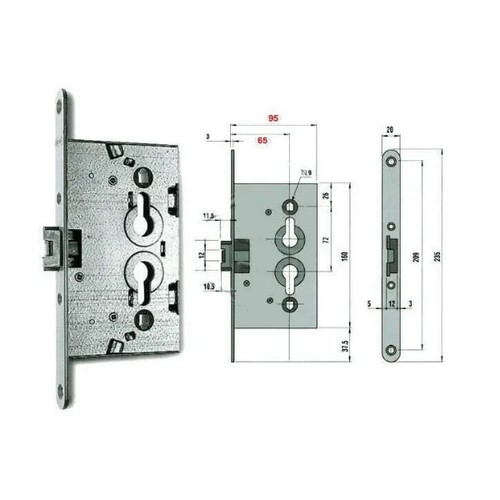 Serratura per porte - porte, cantina