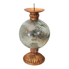 Portacandella In Vetro Candelabro Portacandele in vetro soffiato a mano