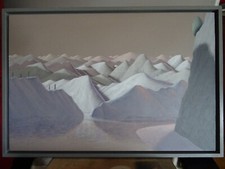 Enrico LOMBARDI; "Mio limite"; 2002; acrilico su tela; 40 x 60