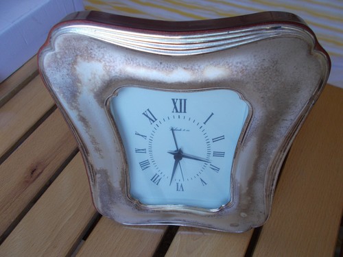 Orologio sveglia argento - orologio,