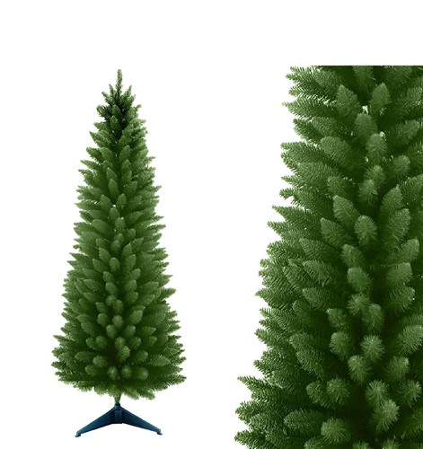 Albero natale verde slim - di,