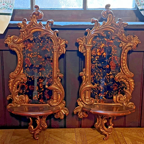 Coppia mensole applique - di,