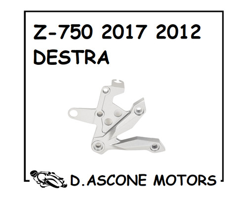 Piastra pedana destra kawasaki - pedana,