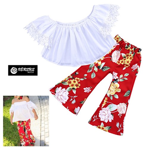 Maglia bambina top pantaloni - maglia,