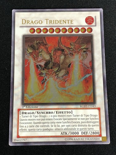 Yugioh drago tridente - yugioh,