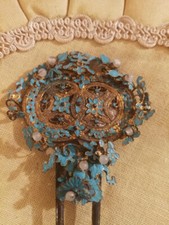 kanzashi geisha antico argento