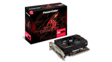 SCHEDA VIDEO GAMING POWERCOLOR AMD RADEON RX550-2GB RED DRAGON DVI HDMI DP