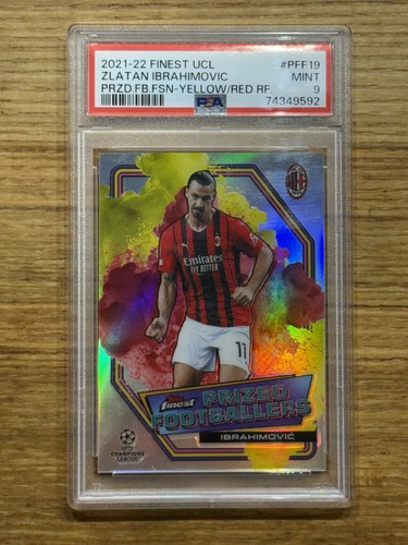 2021 topps finest zlatan - finest,