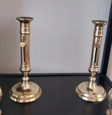 1900 COPPIA PORTA CANDELE