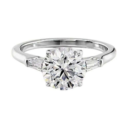 Fede nuziale diamante - fede, platino