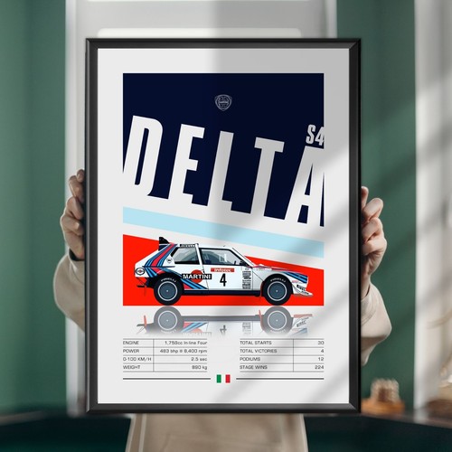 Lancia delta rally wrc - s4,,