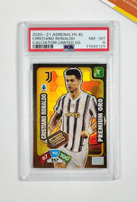 Panini PSA 8 Cristiano Ronaldo Edizione Limitata Prem Oro Adrenalyn XL 2020-21 Juventus