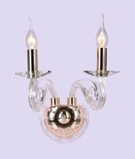 Applique da parete 2 luci