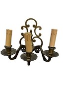 Candelabro Elegante a Tre Bracci in Stile Vintage