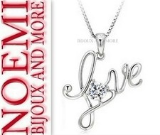 NOEMI GIOIELLI PARURE COLLANA ORECCHINI DONNA LOVE DIAMANTE SINTETICO   CO400