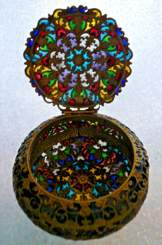 Scatola cloisonne - scatola,