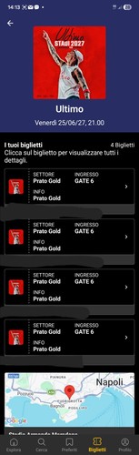 Biglietti prato gold - biglietti,