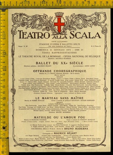 Teatro alla scala locandina - teatro,