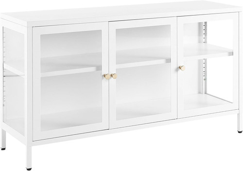 Credenza metallo bianco - bianco, 115