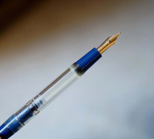 Omas extra demonstrator blue - demonstrator,