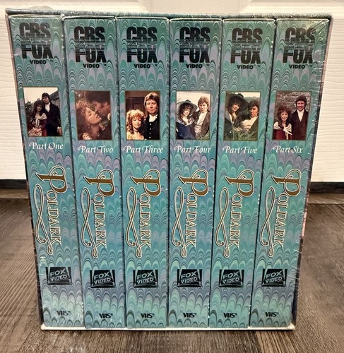 Poldark 1975 vhs - videos, boxed