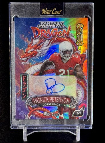 Patrick peterson auto true - patrick,