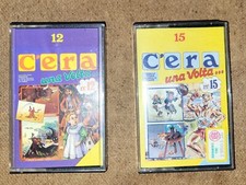 C'era Una Volta N. 12 E 15 Giorgio Bernardini Editore Cassette Audio Fiabe 