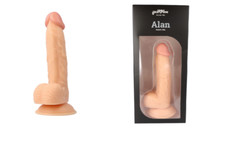 Dildo Fallo Pene Realistico Con Ventosa Forte Anale Vaginale 21 CM