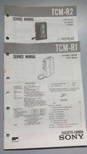 Service Manual Sony Cassette-Corder TCM-R1 TCM-R2
