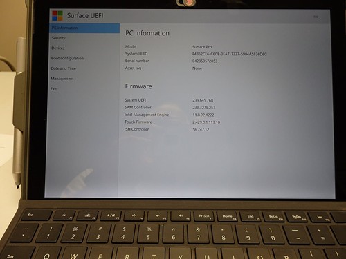 Microsoft surface pro - surface, modello